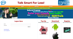 Desktop Screenshot of hihitalk.com
